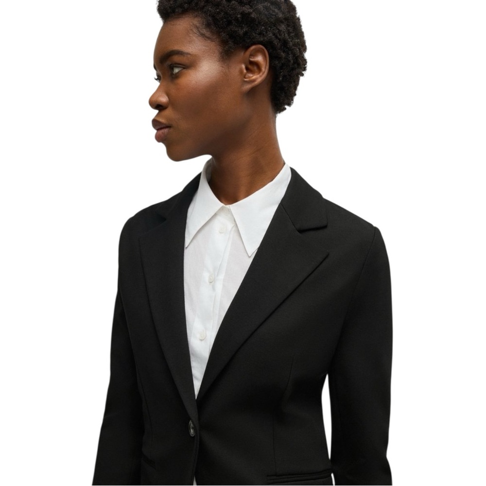 BOSS Fitted Blazer in Stretch Jersey